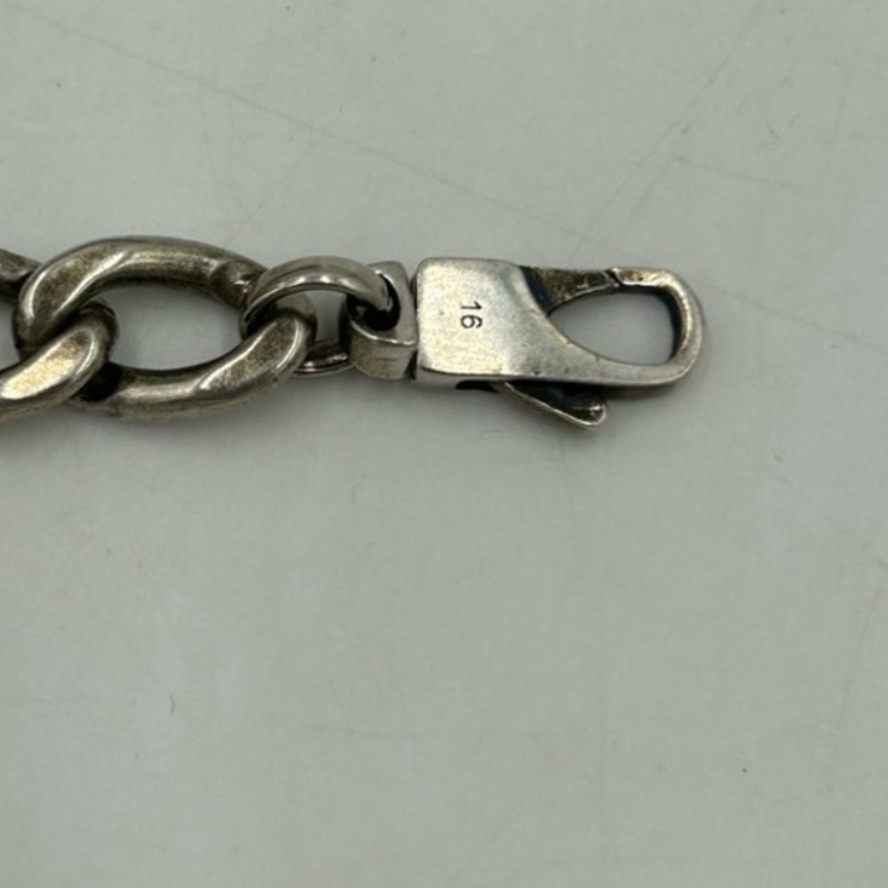 Gucci enamel logo ID link bracelet .925 sterling silver made in Italy - Picture 10 of 11